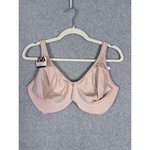 Bali 3385 Bra 34DDD Nude Passion for Comfort Full Figure‎ Minimizer Underwire